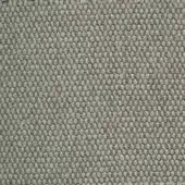 Woven fabric texture, muted gray, repeating circular pattern with heathered tonal variations and visible brand text “swan > fabric (f) > f 952 28”.